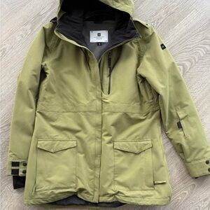 Ski/Snowboard Olive Green Men’s Coat
